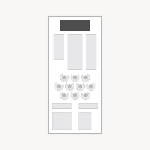 The Milton Theatre seating chart
