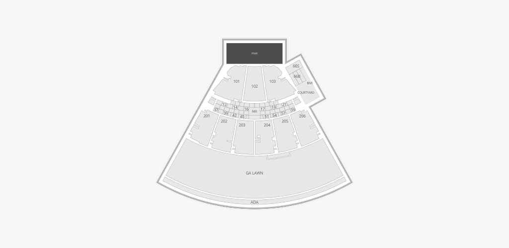 The Pavilion at Montage Mountain Seating Chart
