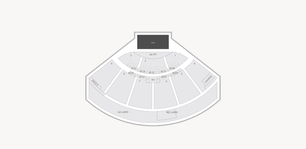 The Pavilion At Star Lake Seating Chart