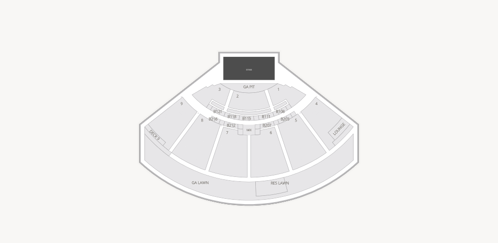 The Pavilion At Star Lake Seating Chart