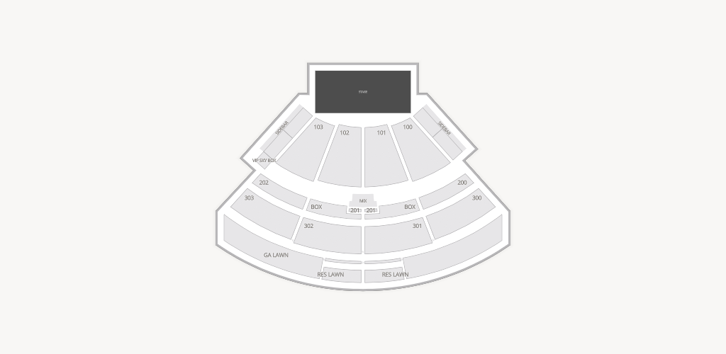 The Pavilion at Toyota Music Factory Seating Chart