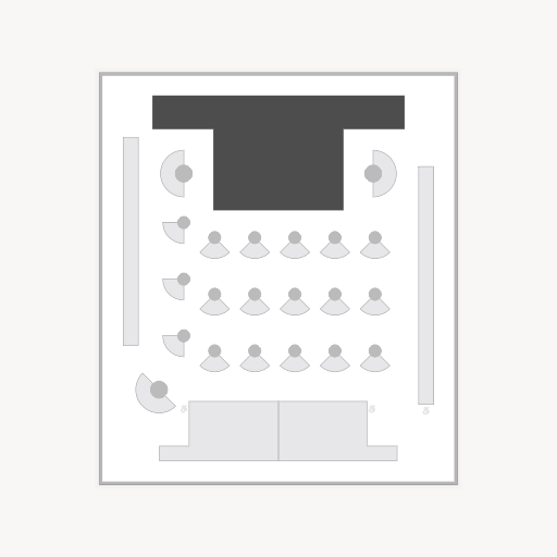 The Phoenix Theatre Company - Judith Hardes Theatre seating chart