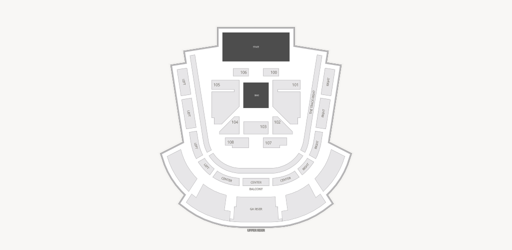 The Pinnacle - Nashville Seating Chart