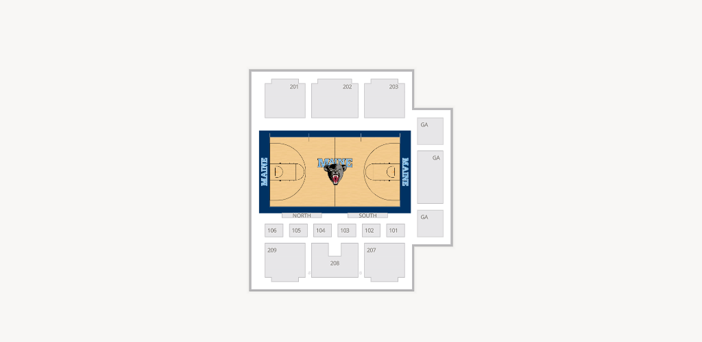 The Pit at Memorial Gym Seating Chart