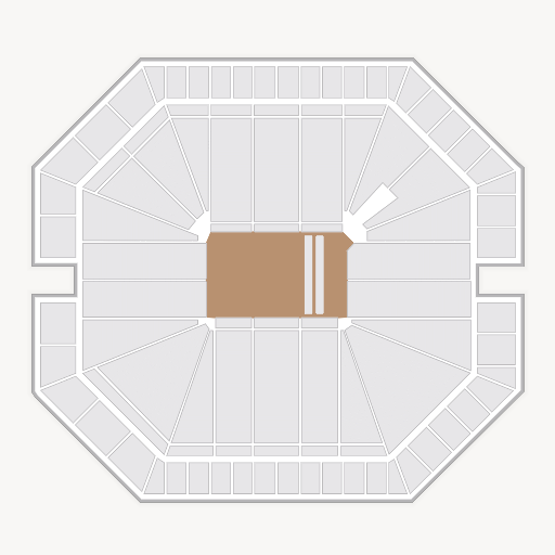 The Pit (University Arena) seating chart