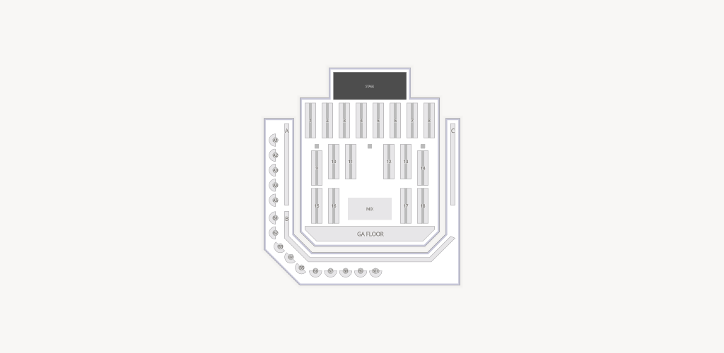 The Ritz - Raleigh Seating Chart