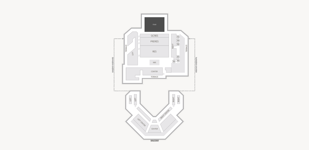 The Sound - Del Mar Seating Chart