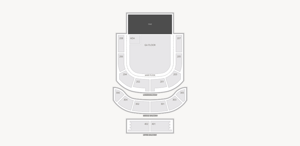 The Tabernacle Atlanta Seating Chart