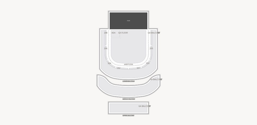 The Tabernacle Atlanta Seating Chart