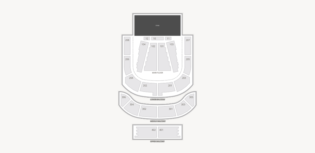 The Tabernacle Atlanta Seating Chart