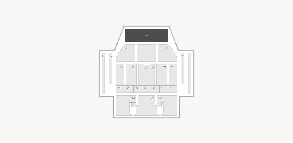 The Theater at MGM National Harbor Seating Chart