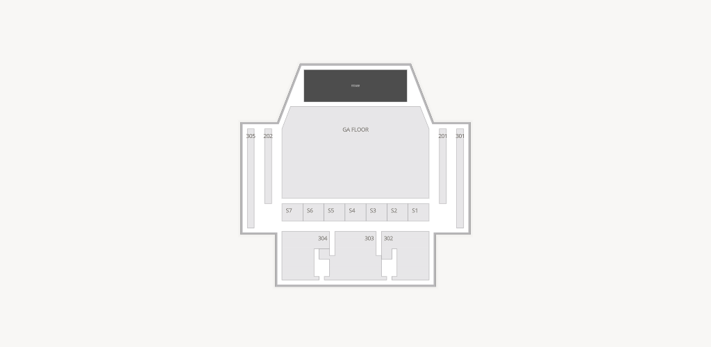 The Theater at MGM National Harbor Seating Chart