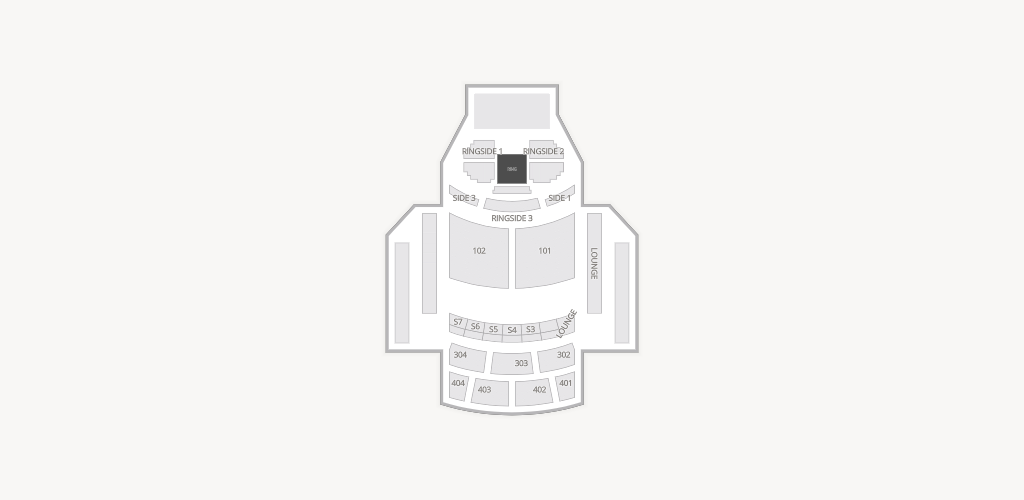 The Theater at Virgin Hotels Seating Chart