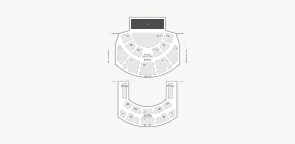 The Vine at Del Lago Resort and Casino Seating Chart