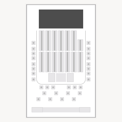 The Vogel at Count Basie Center for the Arts seating chart