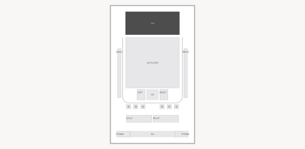 The Vogel at Count Basie Center for the Arts Seating Chart