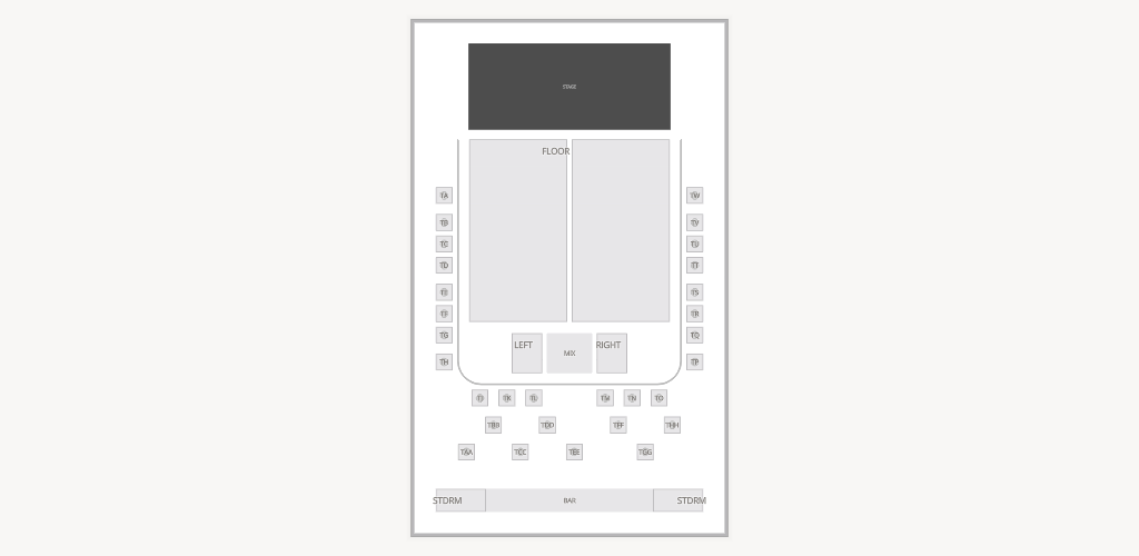 The Vogel at Count Basie Center for the Arts Seating Chart