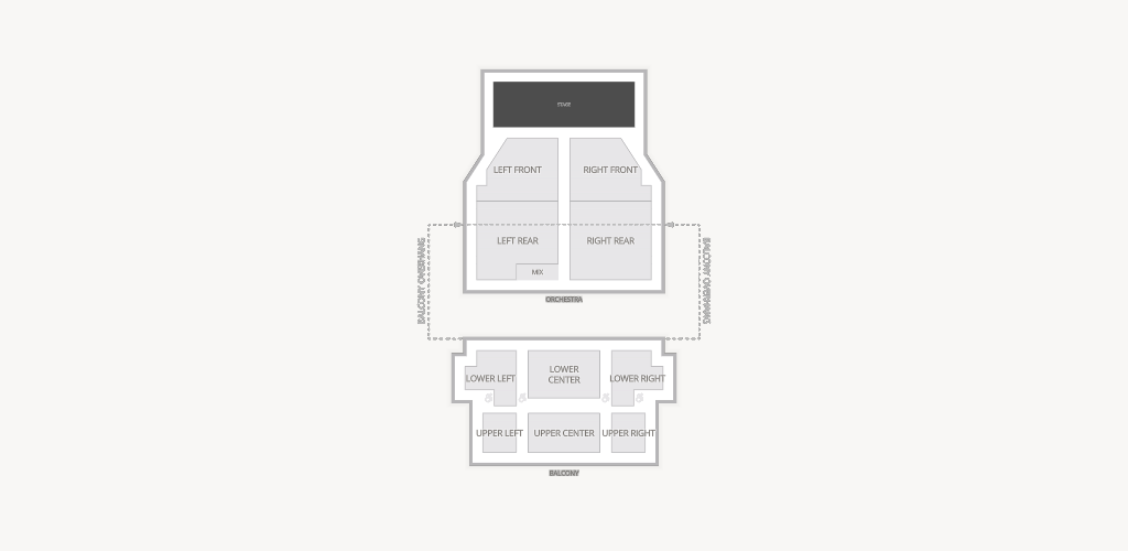 The Walker Theatre - Chattanooga Seating Chart
