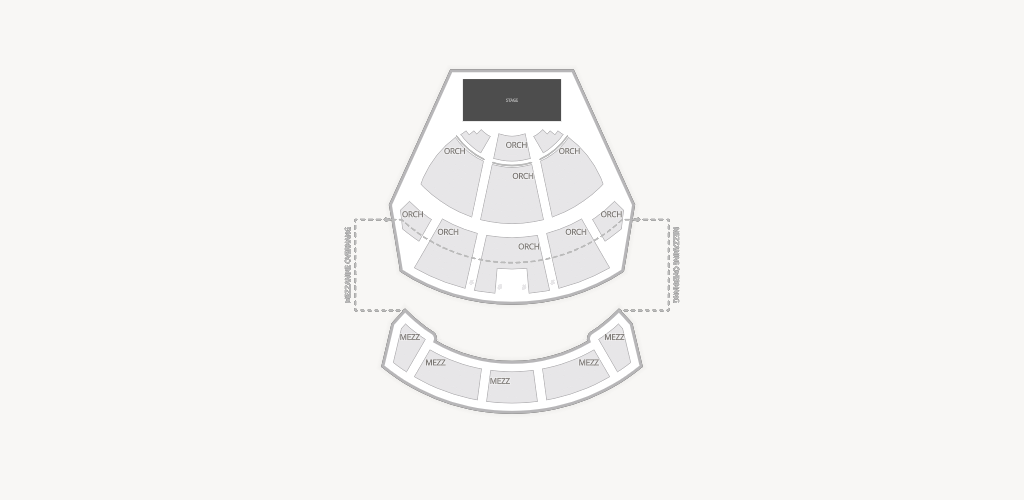 Theatre du Casino du Lac Leamy Seating Chart