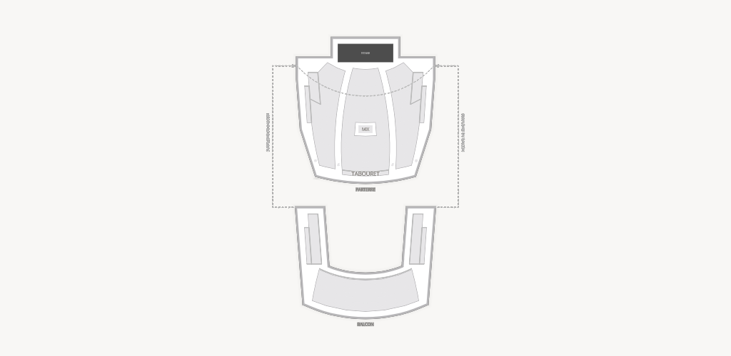 Theatre Manuvie Seating Chart