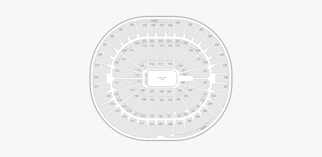 Thomas and Mack Center Seating Chart