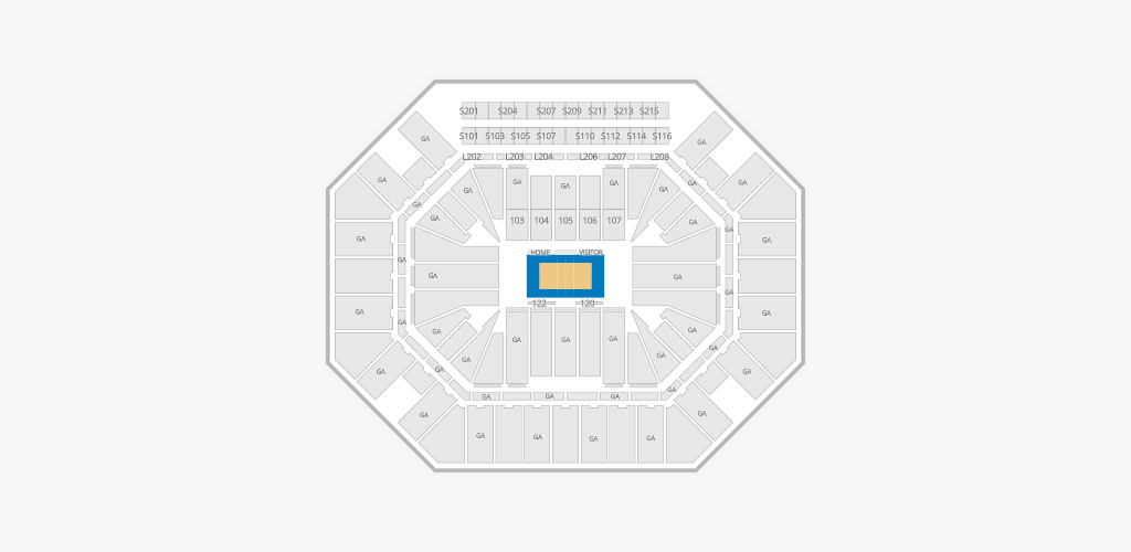 Thompson-Boling Arena at Food City Center Seating Chart