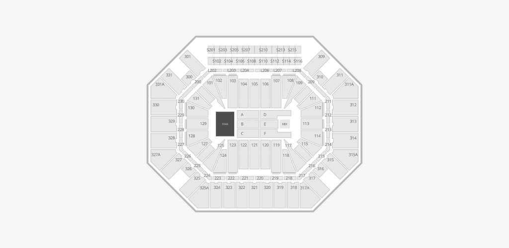 Thompson-Boling Arena at Food City Center Seating Chart