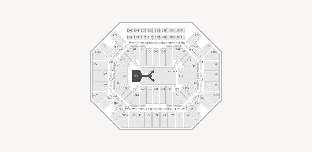 Thompson-Boling Arena at Food City Center Seating Chart