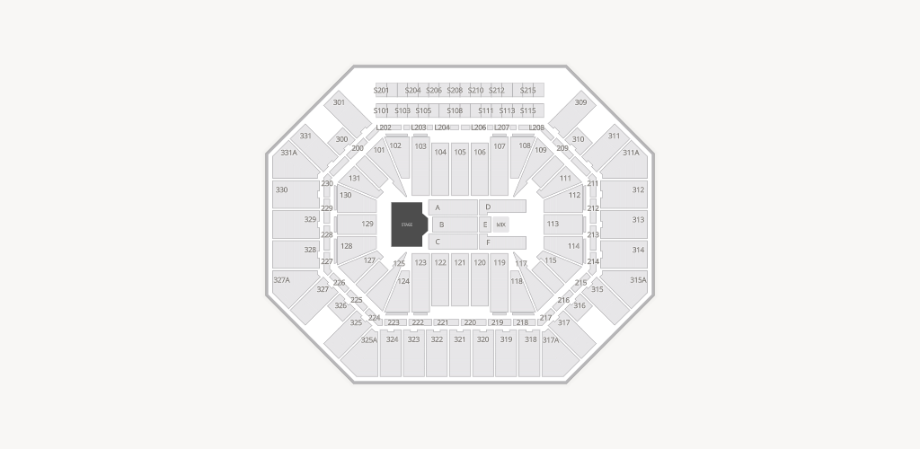 Thompson-Boling Arena at Food City Center Seating Chart