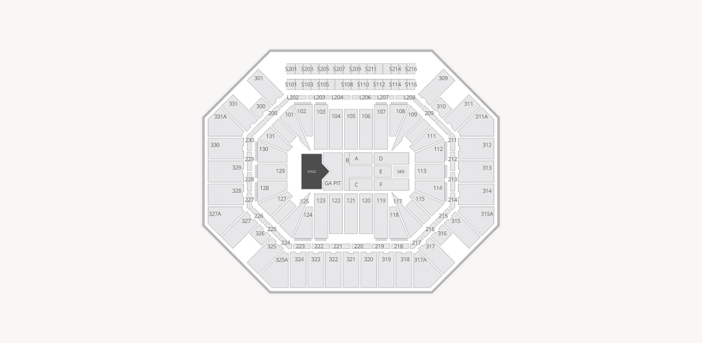 Thompson-Boling Arena at Food City Center Seating Chart