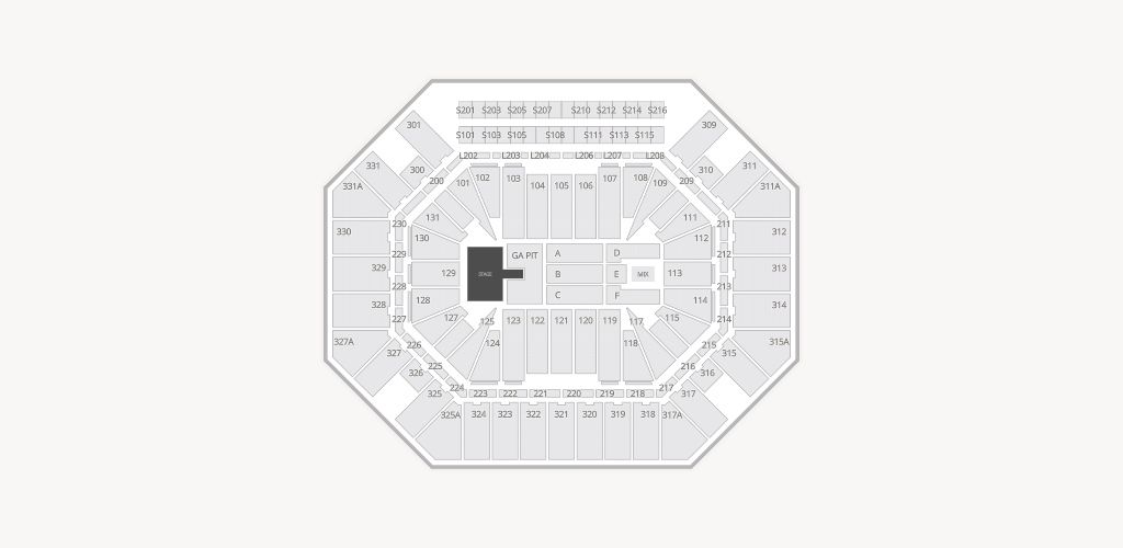 Thompson-Boling Arena at Food City Center Seating Chart