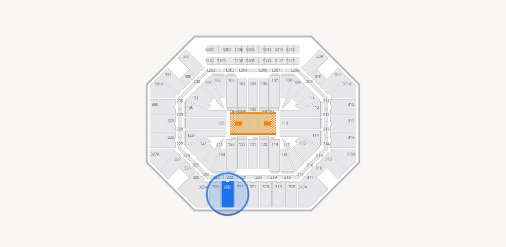 Thompson-Boling Arena at Food City Center Seating Chart