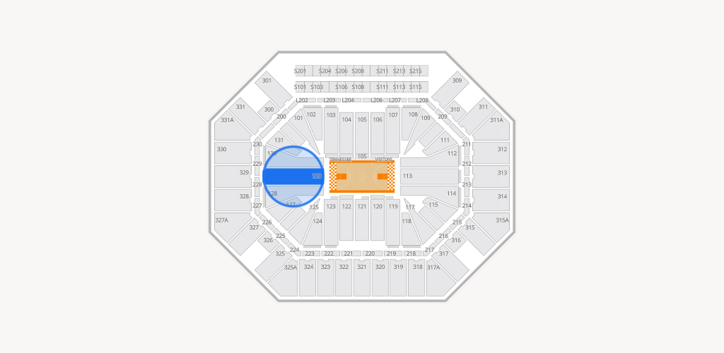 Thompson-Boling Arena at Food City Center Seating Chart
