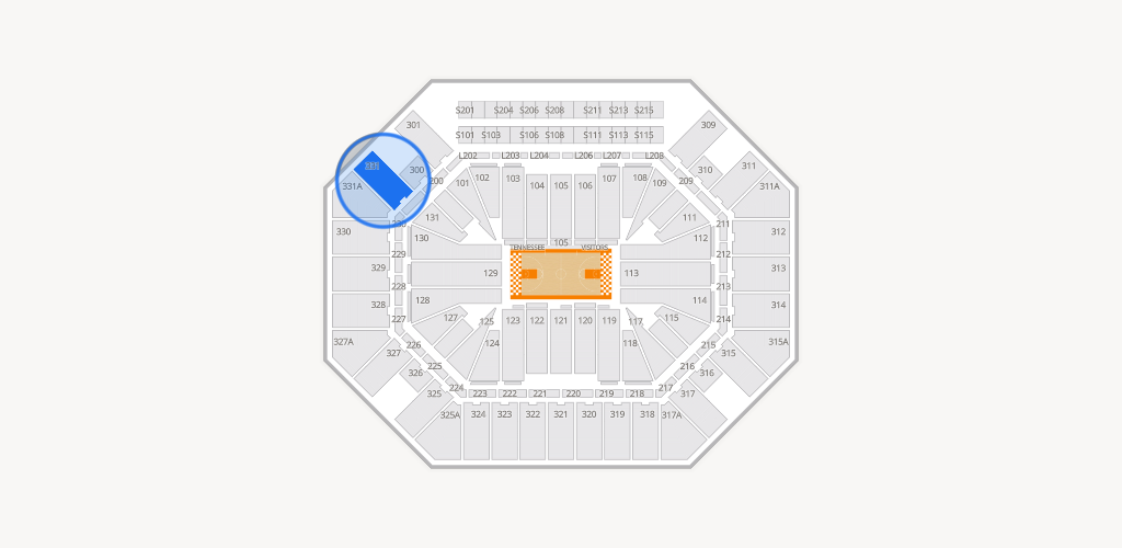 Thompson-Boling Arena at Food City Center Seating Chart