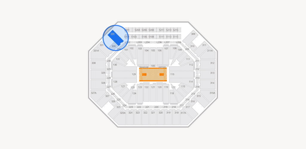 Thompson-Boling Arena at Food City Center Seating Chart