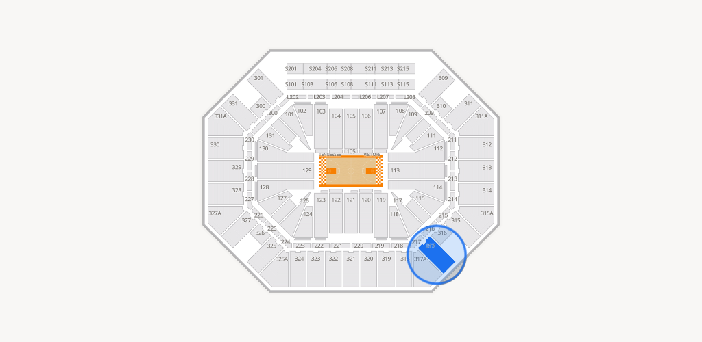 Thompson-Boling Arena at Food City Center Seating Chart