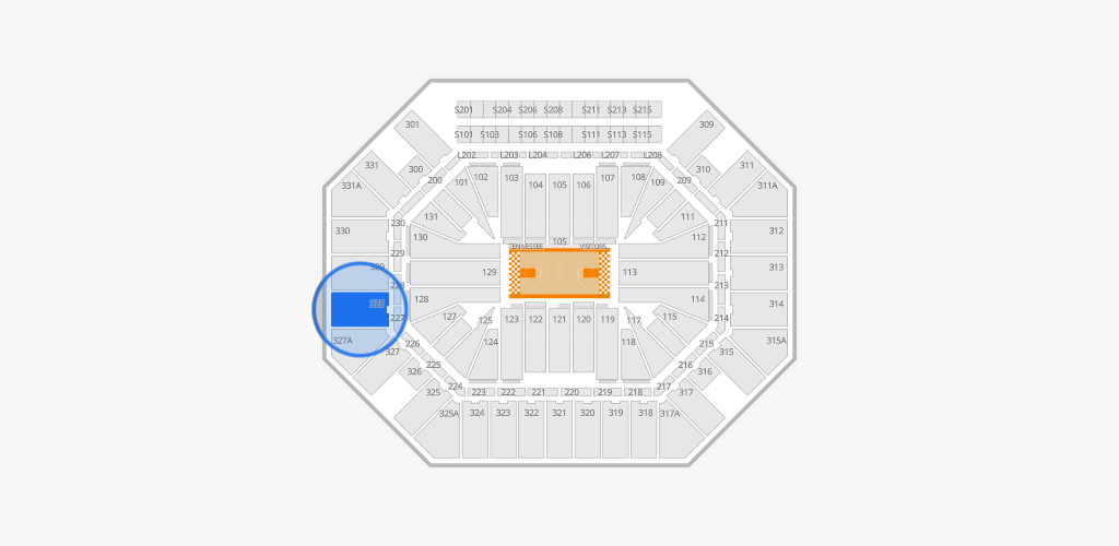 Thompson-Boling Arena at Food City Center Seating Chart
