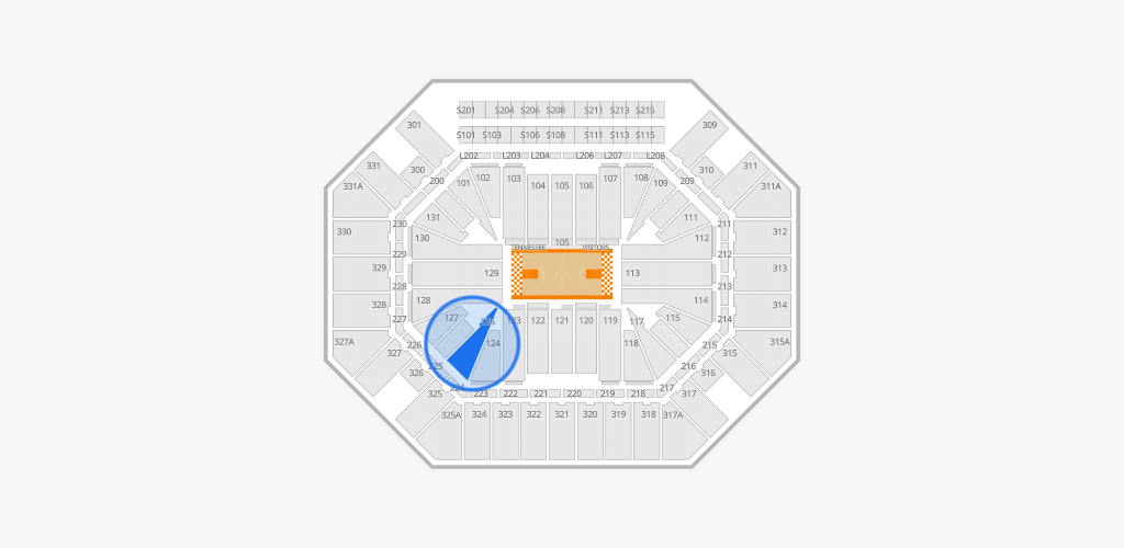 Thompson-Boling Arena at Food City Center Seating Chart