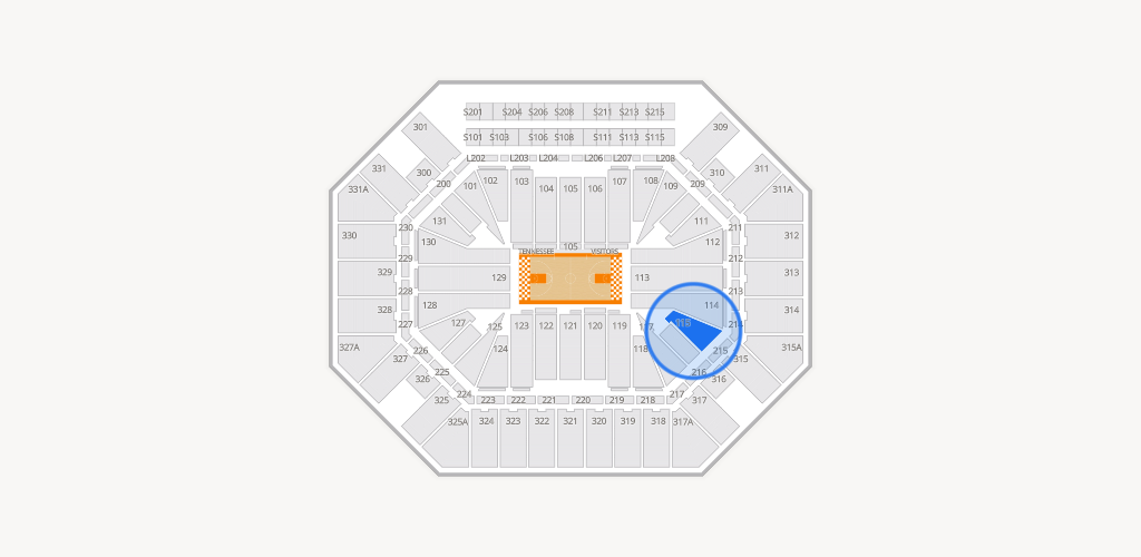 Thompson-Boling Arena at Food City Center Seating Chart