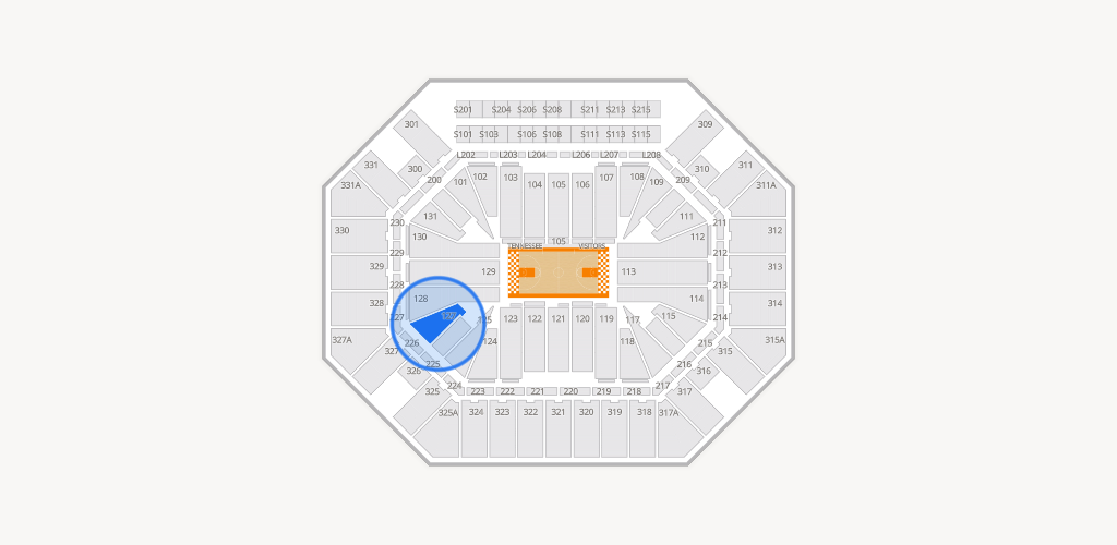 Thompson-Boling Arena at Food City Center Seating Chart