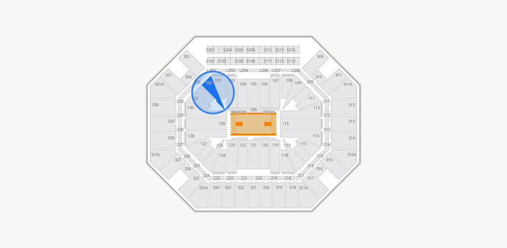 Thompson-Boling Arena at Food City Center Seating Chart