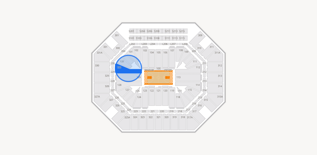 Thompson-Boling Arena at Food City Center Seating Chart