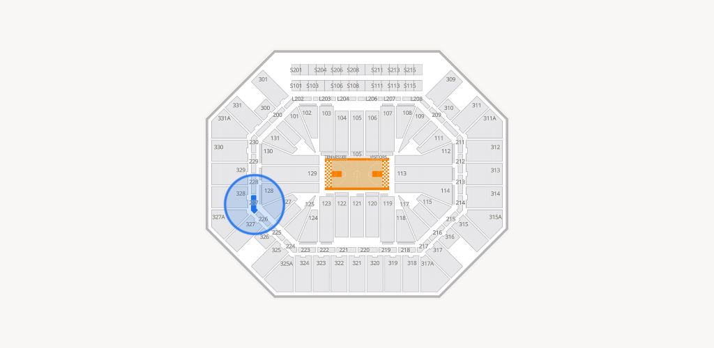 Thompson-Boling Arena at Food City Center Seating Chart