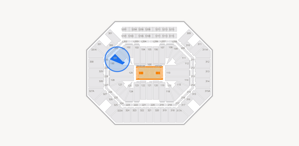 Thompson-Boling Arena at Food City Center Seating Chart
