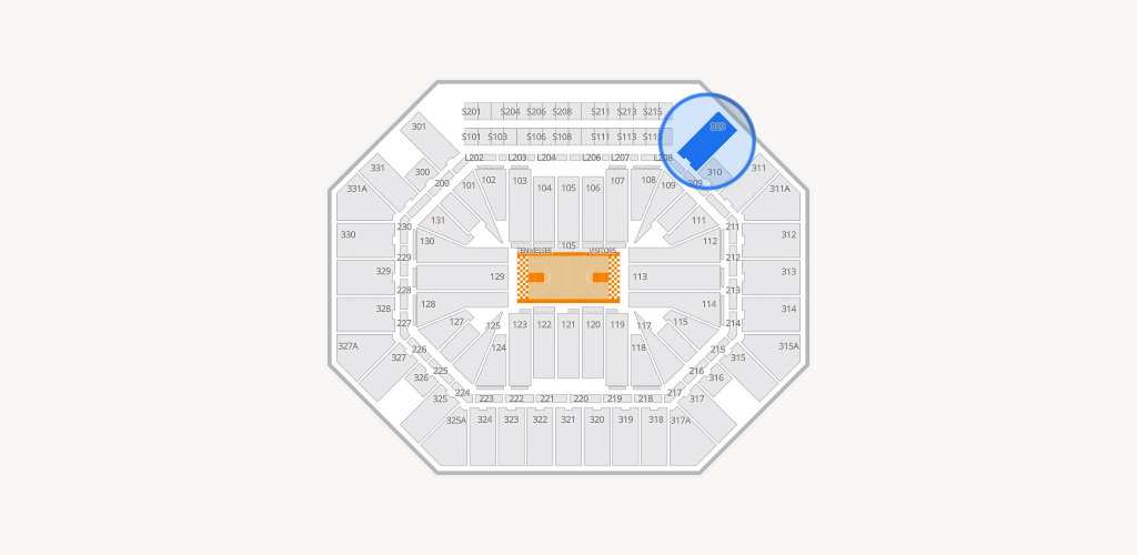 Thompson-Boling Arena at Food City Center Seating Chart