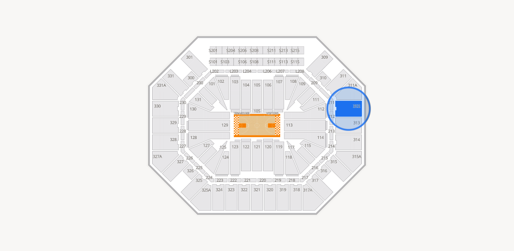 Thompson-Boling Arena at Food City Center Seating Chart