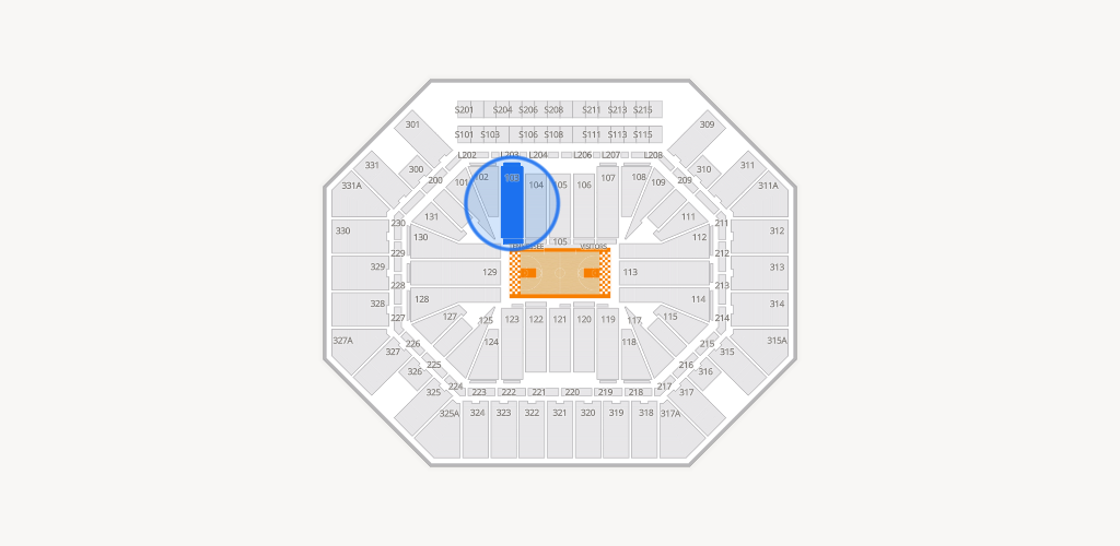 Thompson-Boling Arena at Food City Center Seating Chart