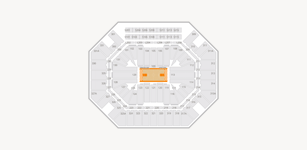 Thompson-Boling Arena at Food City Center Seating Chart