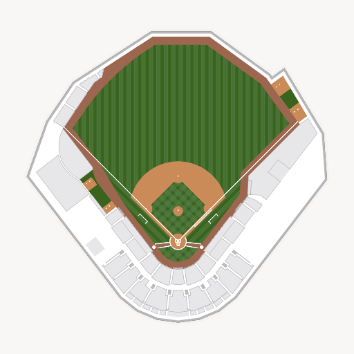 TicketReturn.com Field at Pelicans Ballpark seating chart