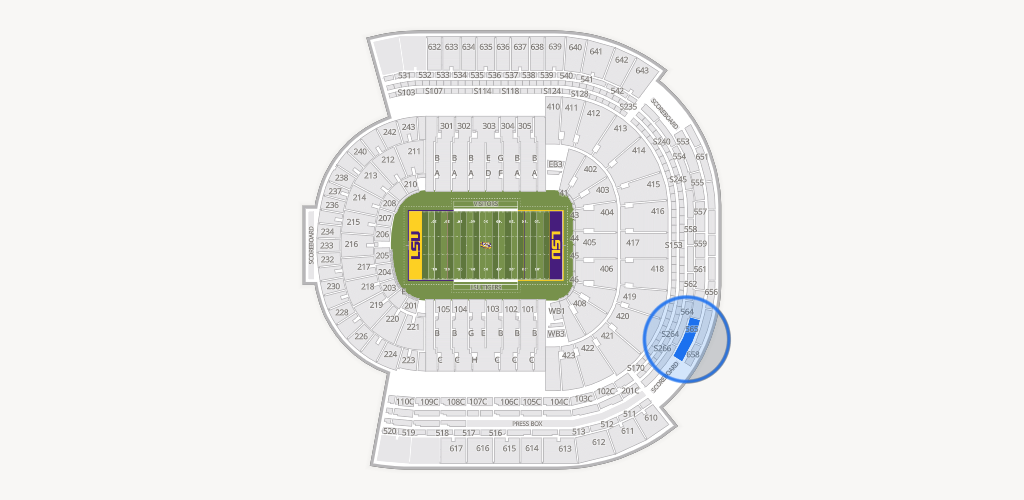 Tiger Stadium Seating Chart